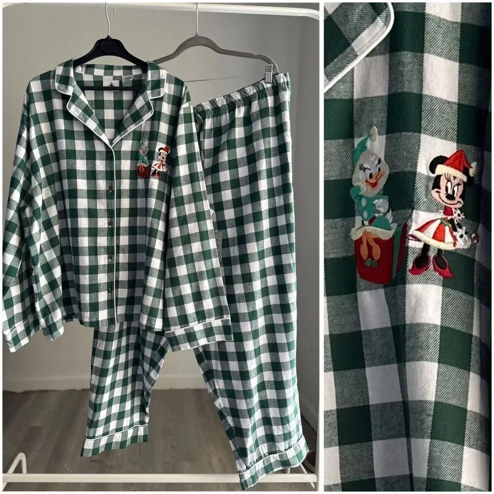 NWT Disney Minnie Mouse and Daisy Duck Holiday Sleep Set for Women 2X - Picture 7 of 9